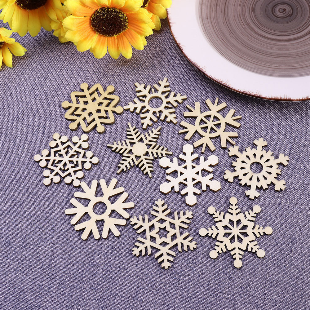 Christmas Craft Embellishment - 10 Uds. De decoración de árbol