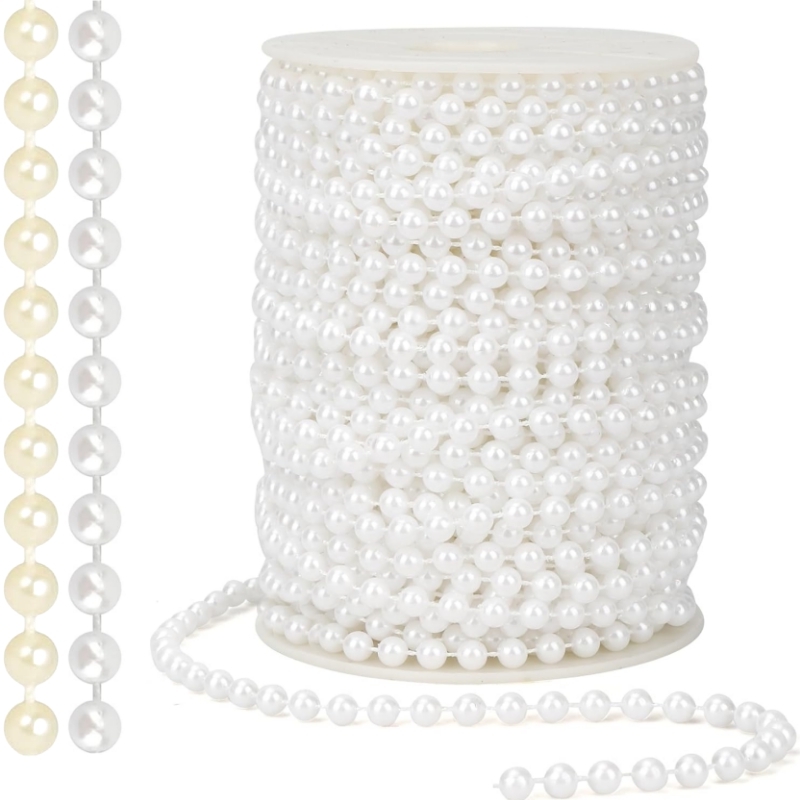 Pearl Trim Chain - Cadena de cuentas de perlas de