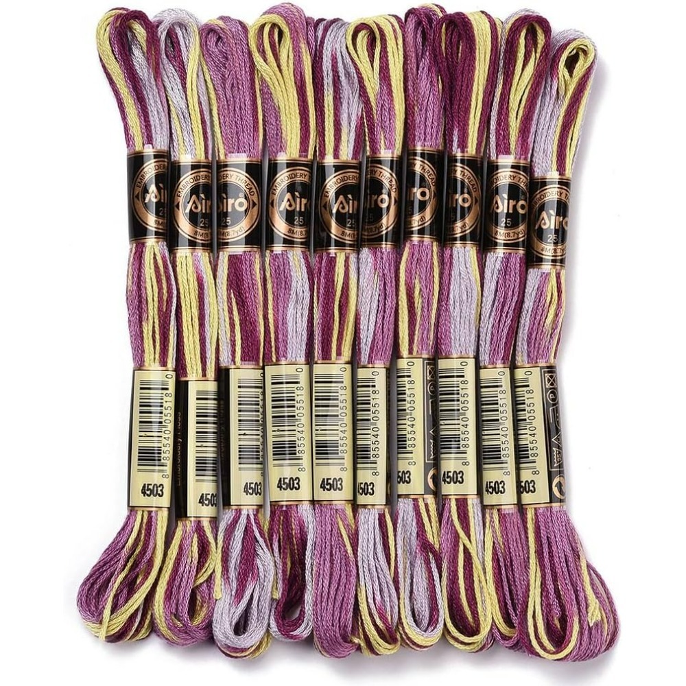 Embroidery Embellishments - 6 hebras de hilo de bordar