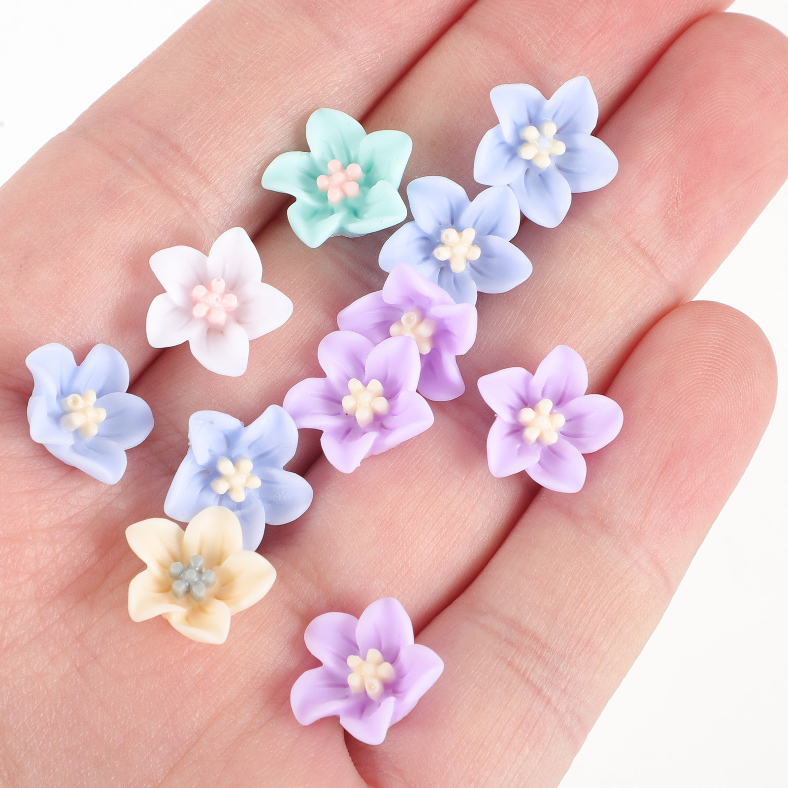 Craft Embellishments - 200 Piezas de Adornos Florales de