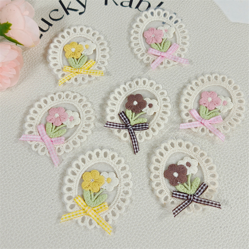 Applique Patch Flower - 10PCS Nuevos Parches de Encaje con