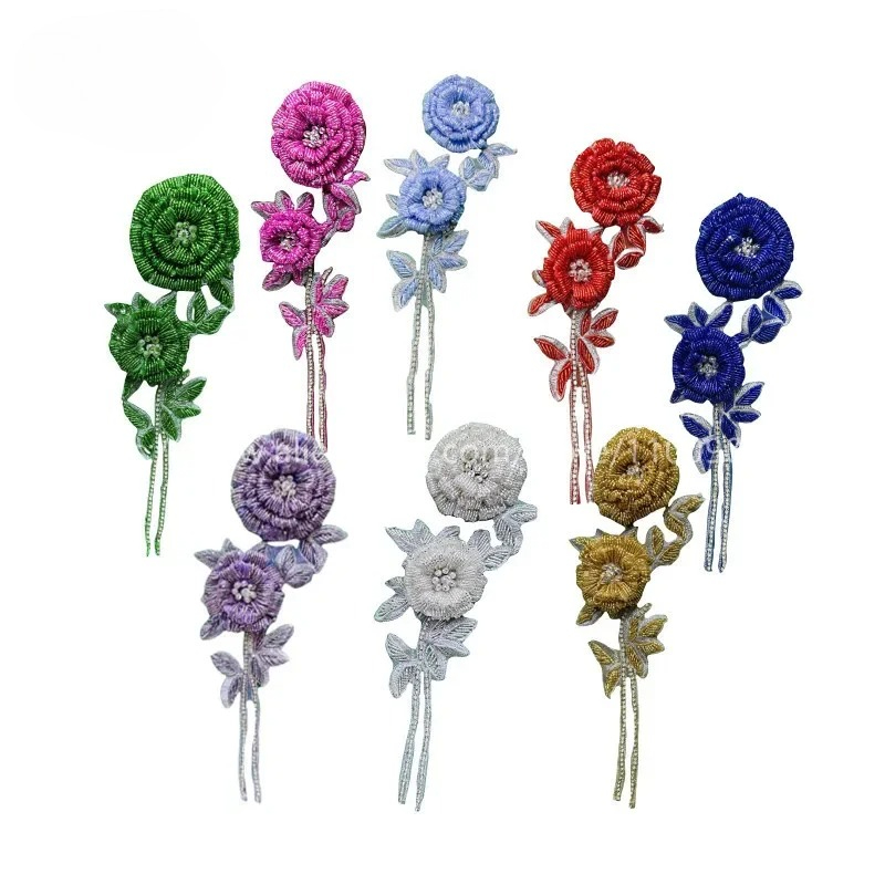 Applique Patch Flower - NUEVAS flores de pechos rosas con