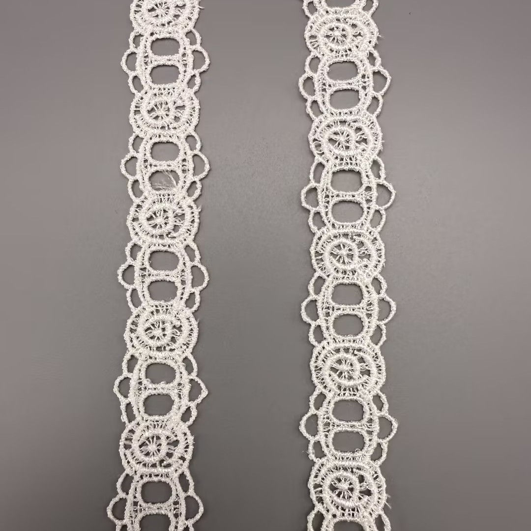 Lace Ribbon Trim - 1 yarda de encaje de algodón