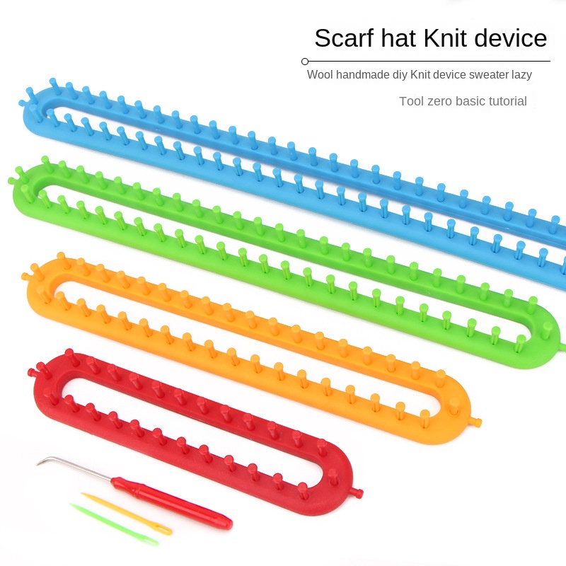 Pom Pom Maker Tool - Kit de tejer telar para tejer,
