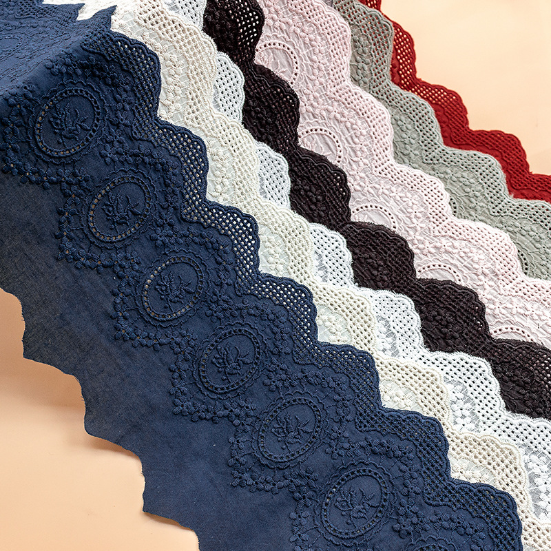Lace Ribbon Trim - Cintas de red de encaje bordadas