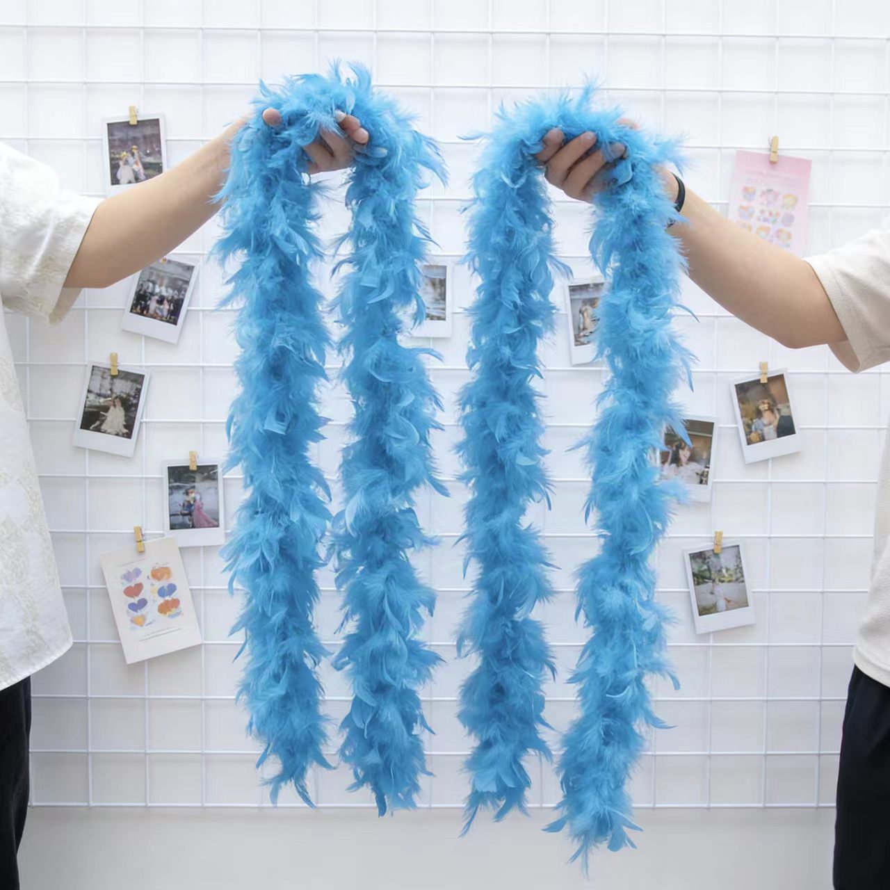 Feather Trim Marabou - Boa de plumas de marabú de