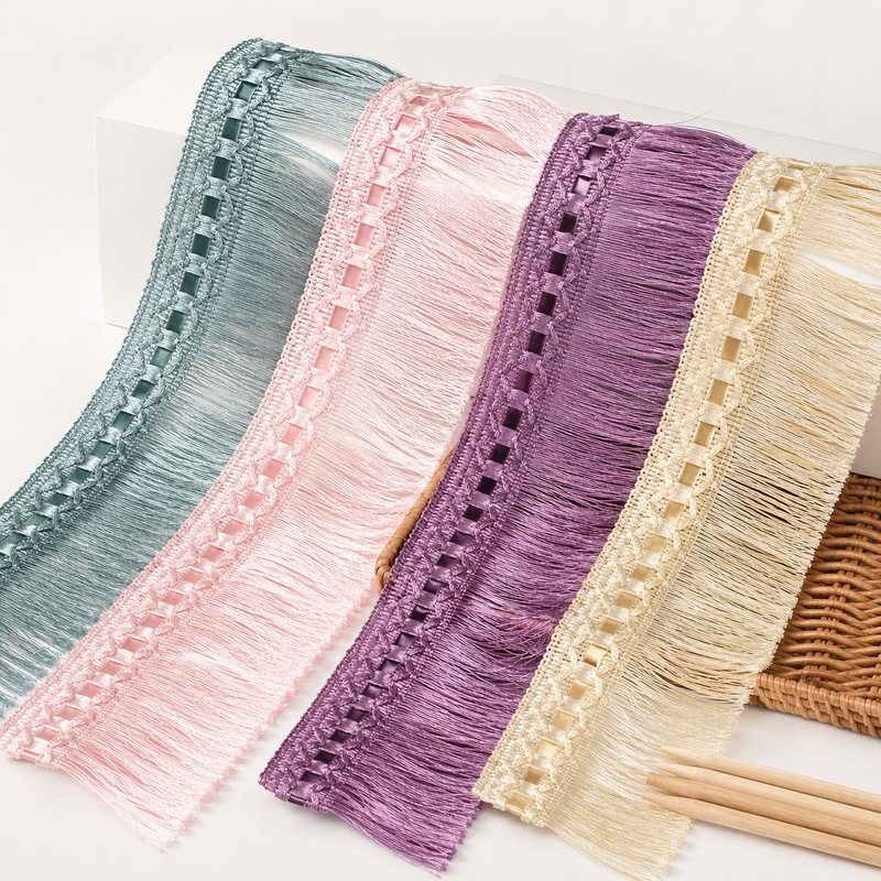 Fringe Ribbon Sewing - Cinta de Encaje con Flecos de