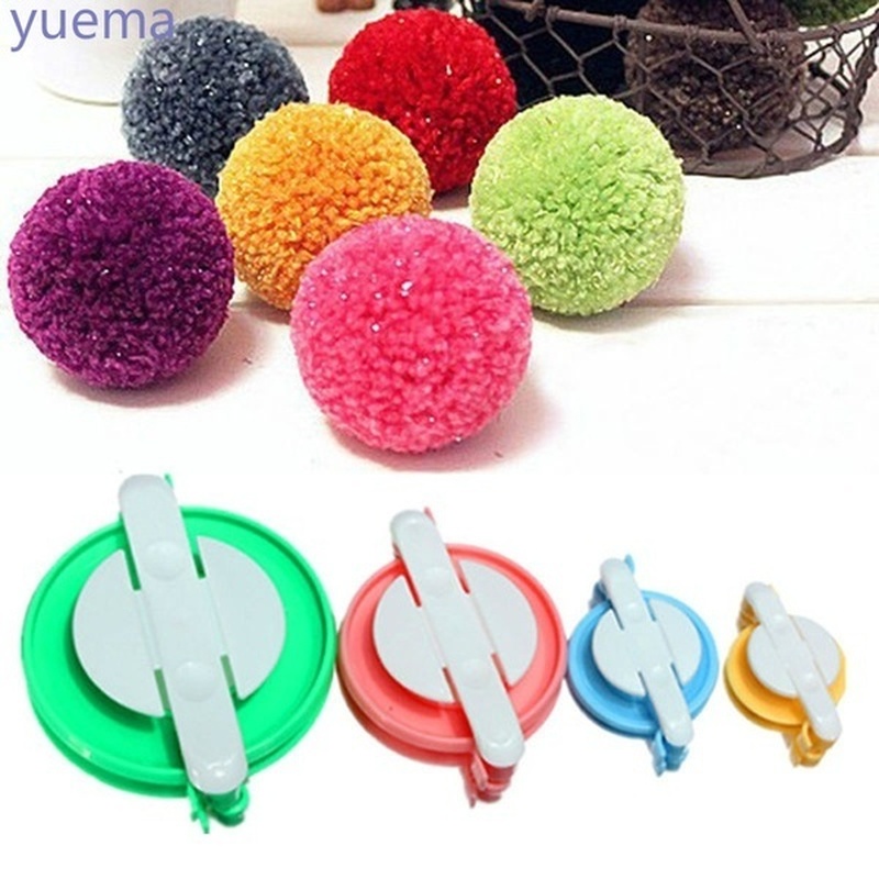 8 Uds. De bolas de pelusa de 4 - Pom Pom Maker Tool reseña y precio