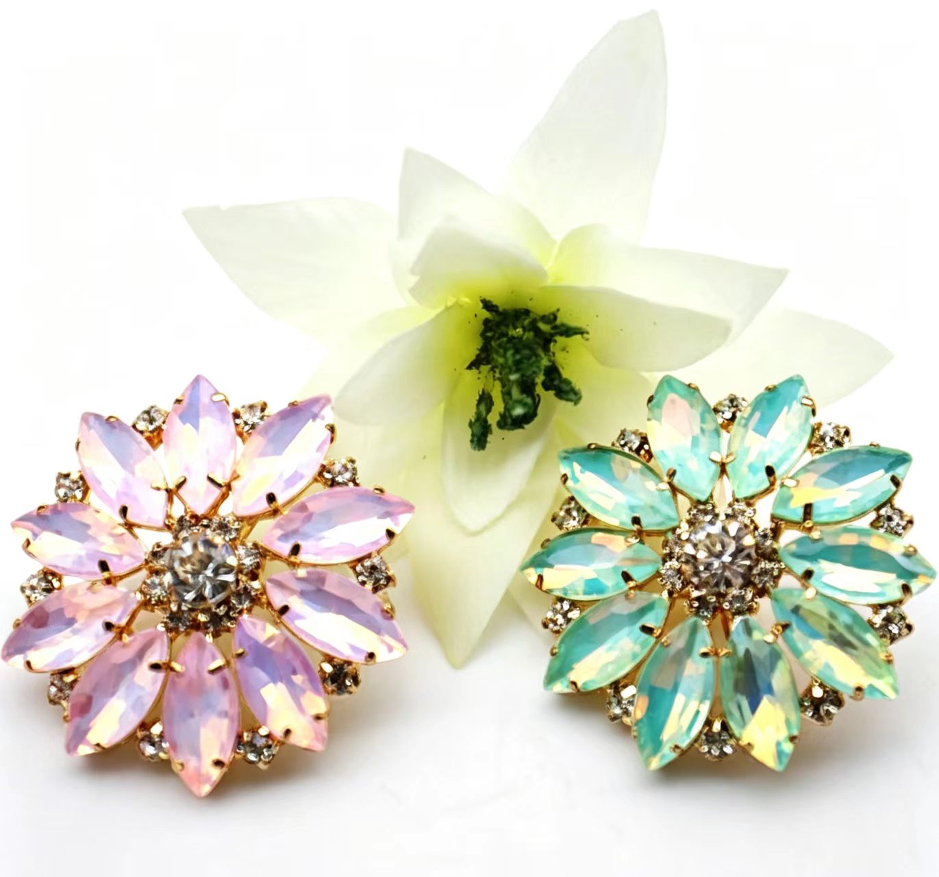 Botones de resina con cristale - Sew On Rhinestone reseña y precio