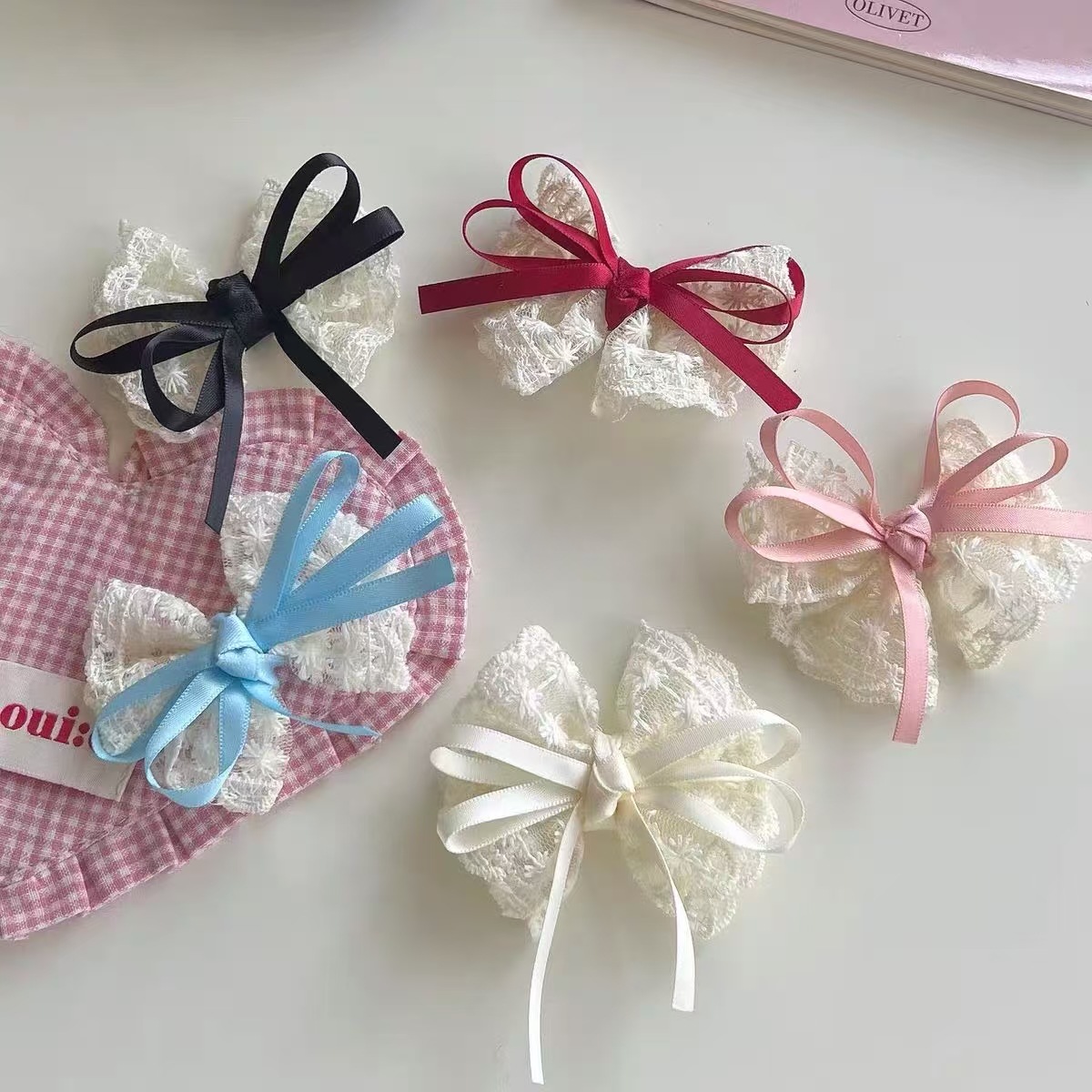 Horquillas con lazo de encaje  - Lace Ribbon Trim reseña y precio