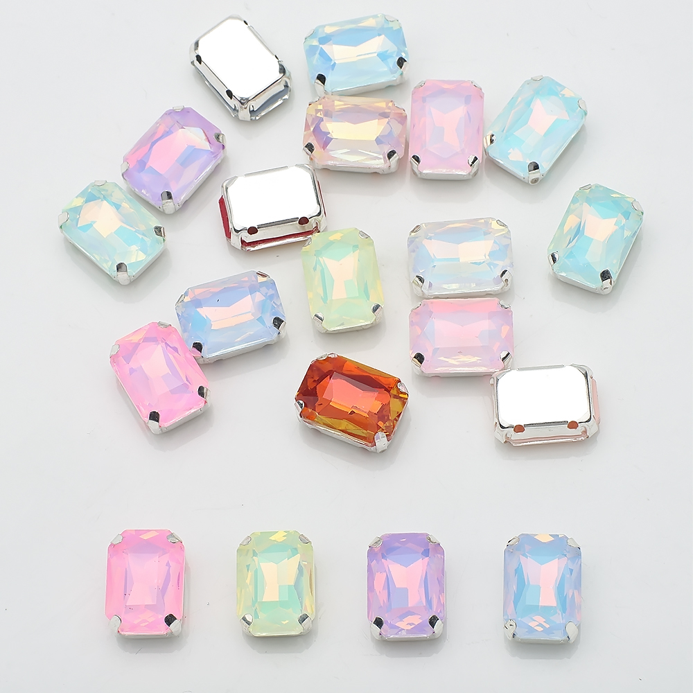 10 Uds. De 10x14mm para coser  - Sew On Rhinestone reseña y precio
