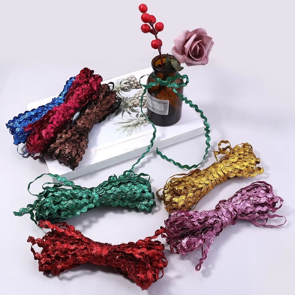 Cinta de poliéster multicolor  - Lace Ribbon Trim reseña y precio