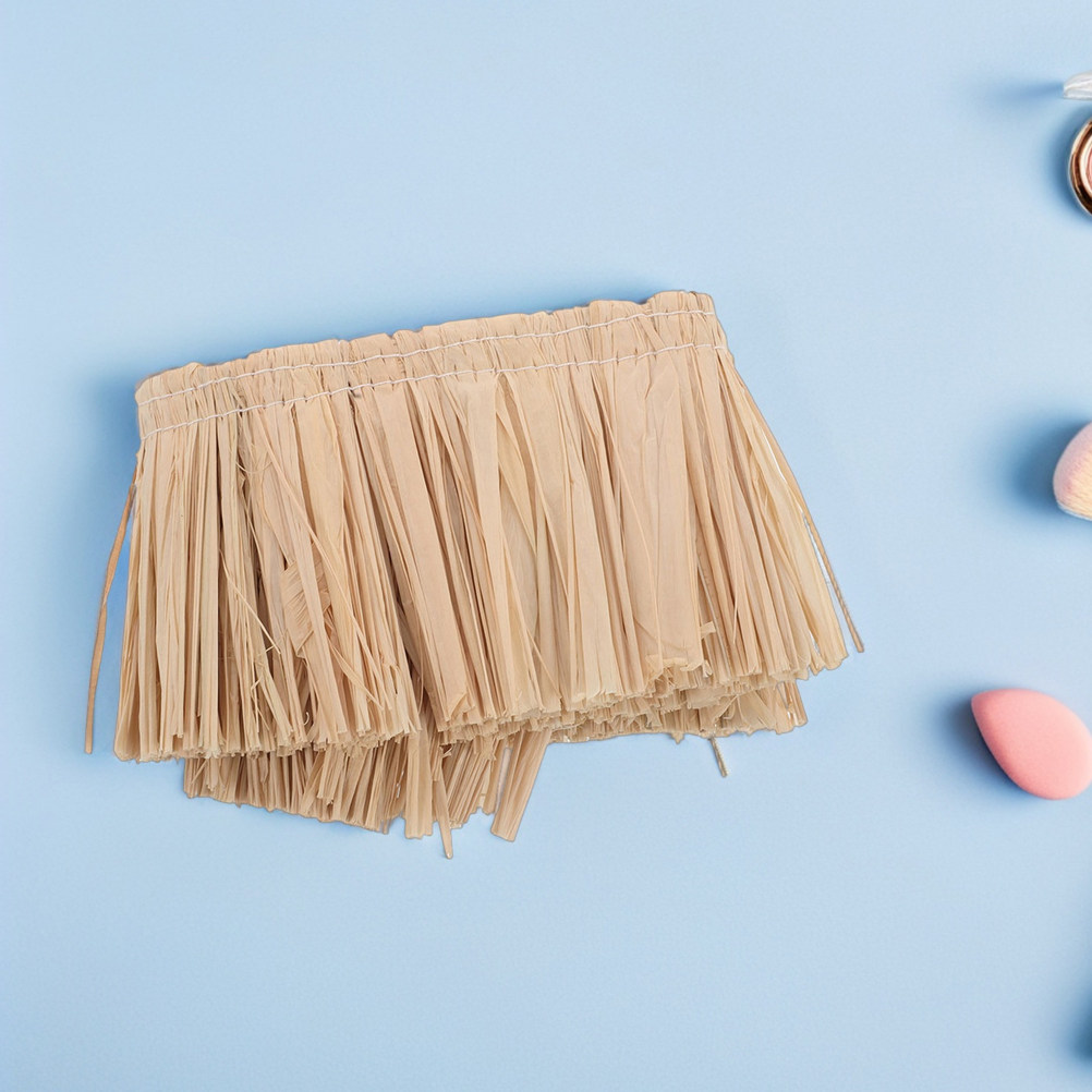 2 Piezas de Flecos de Rafia, B - Tassel Fringe Trim reseña y precio
