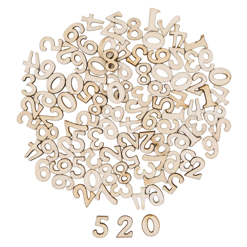 Letras del alfabeto de madera  - Craft Embellishments reseña y precio