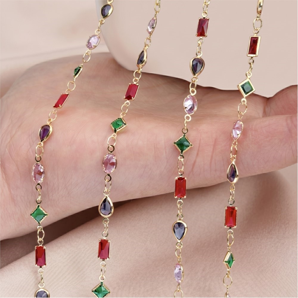 Cadena de 1 metro con diamante - Pearl Trim Chain reseña y precio