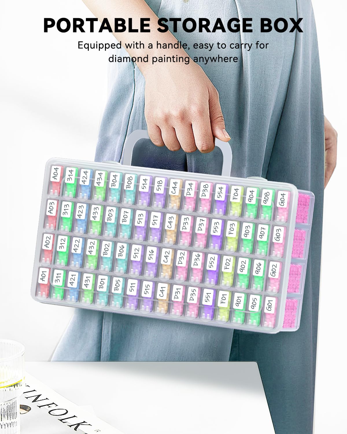 Caja de Almacenamiento para He - Embroidery Embellishments reseña y precio