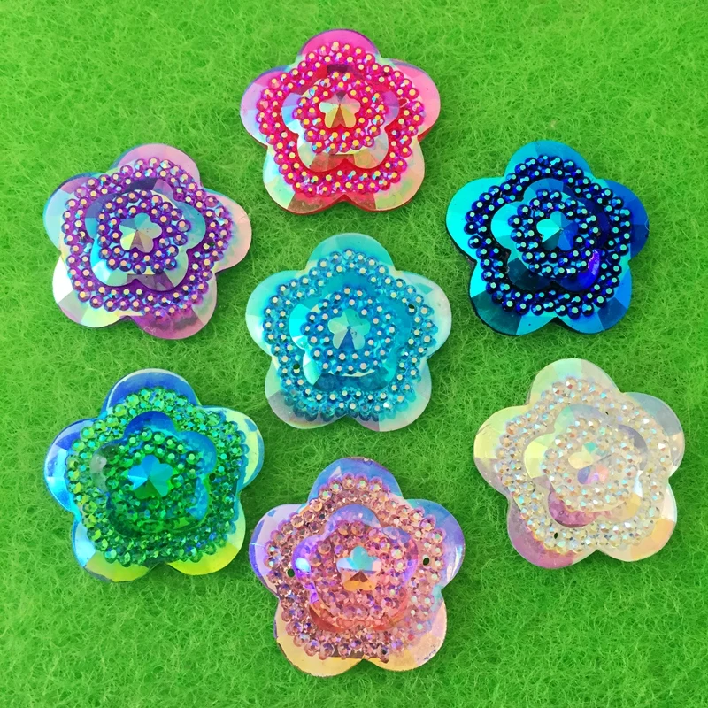 12 piezas de cristales de resi - Sew On Rhinestone reseña y precio