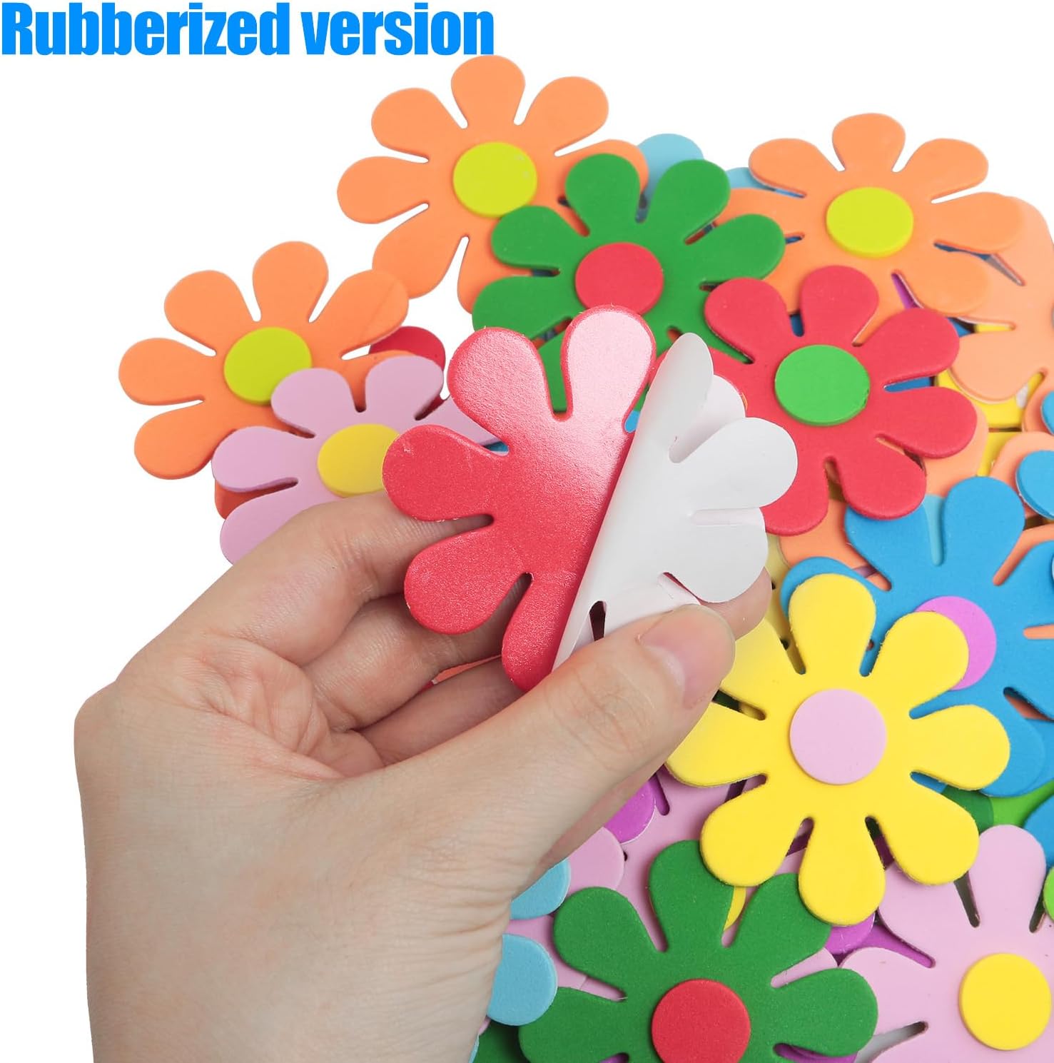 Pegatinas de espuma con flores - Craft Embellishments reseña y precio