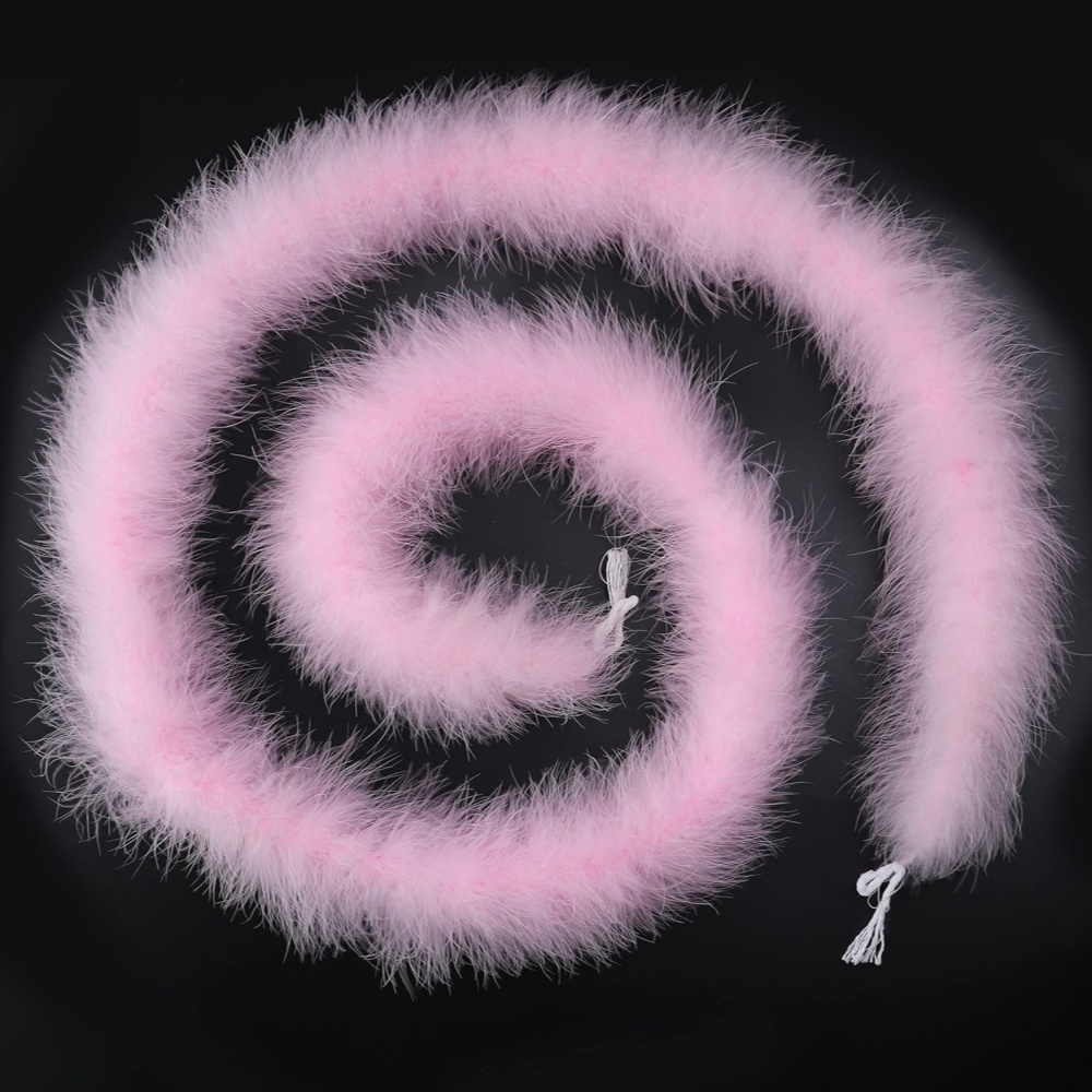 Boa de Plumas de Pavo Esponjos - Feather Trim Marabou reseña y precio