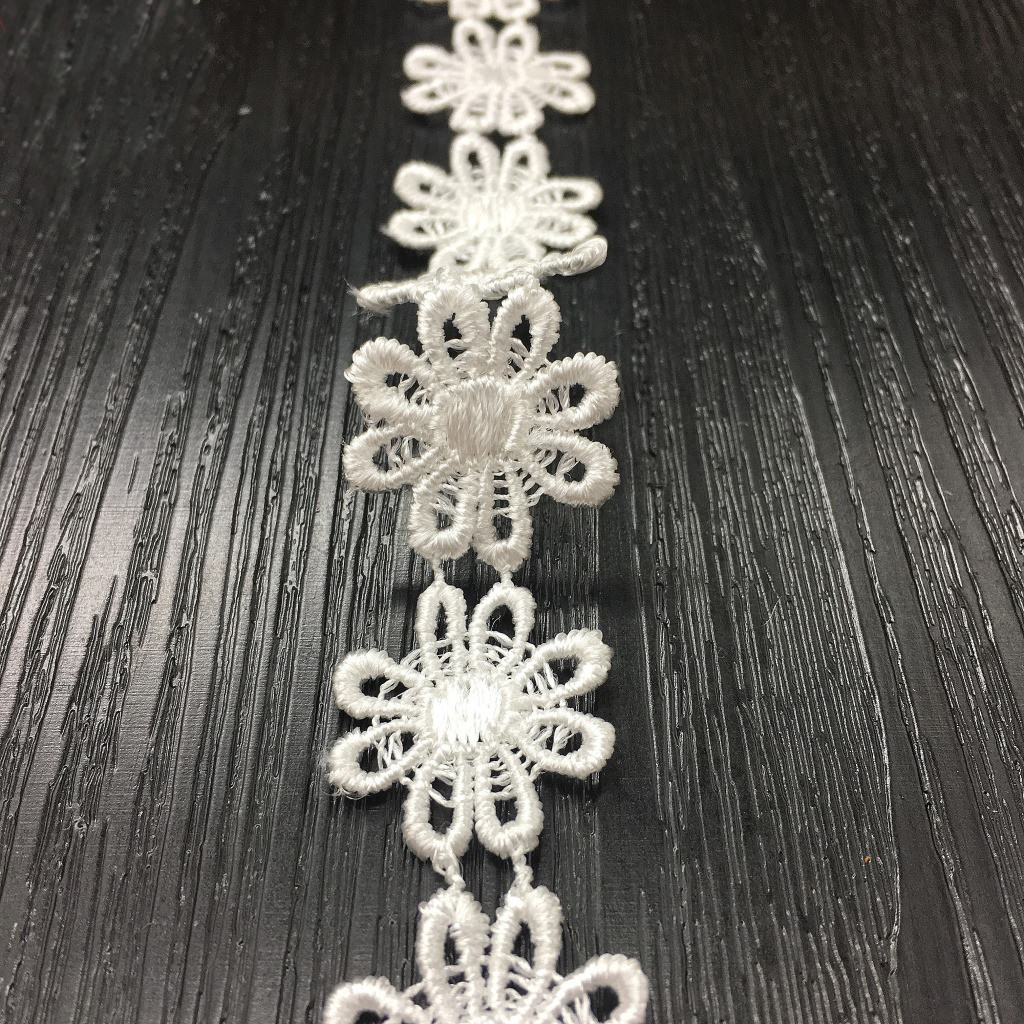 Bonitas flores huecas para rop - Lace Ribbon Trim reseña y precio