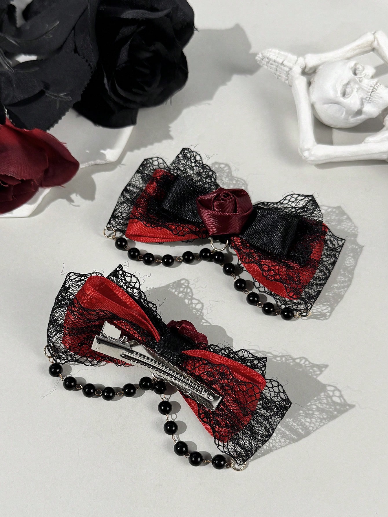 Pinza para el cabello de mujer - Lace Ribbon Trim reseña y precio