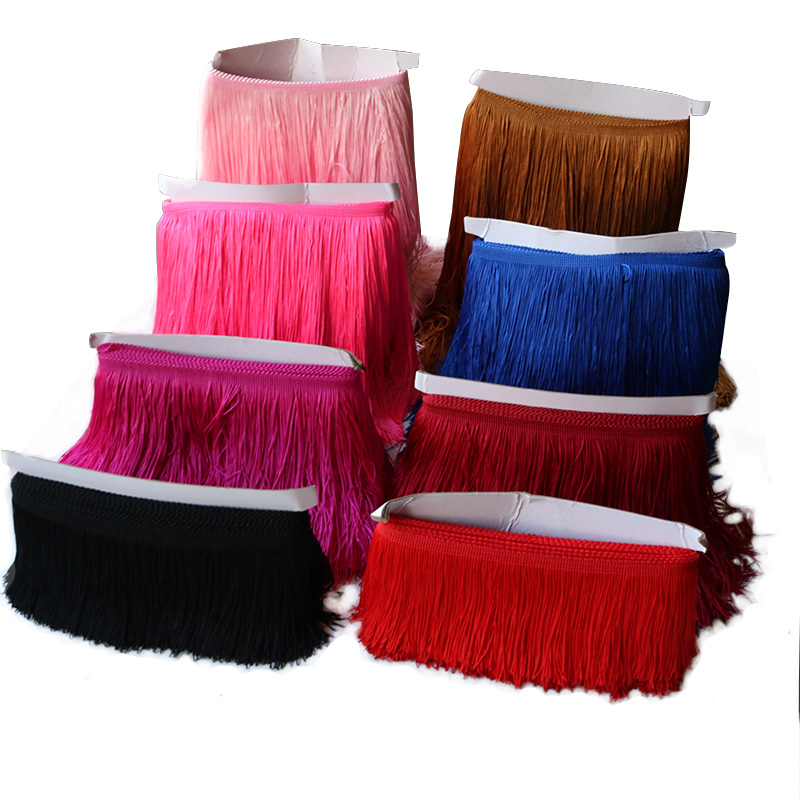 Adorno de flecos y borlas de 9 - Fringe Ribbon Sewing reseña y precio