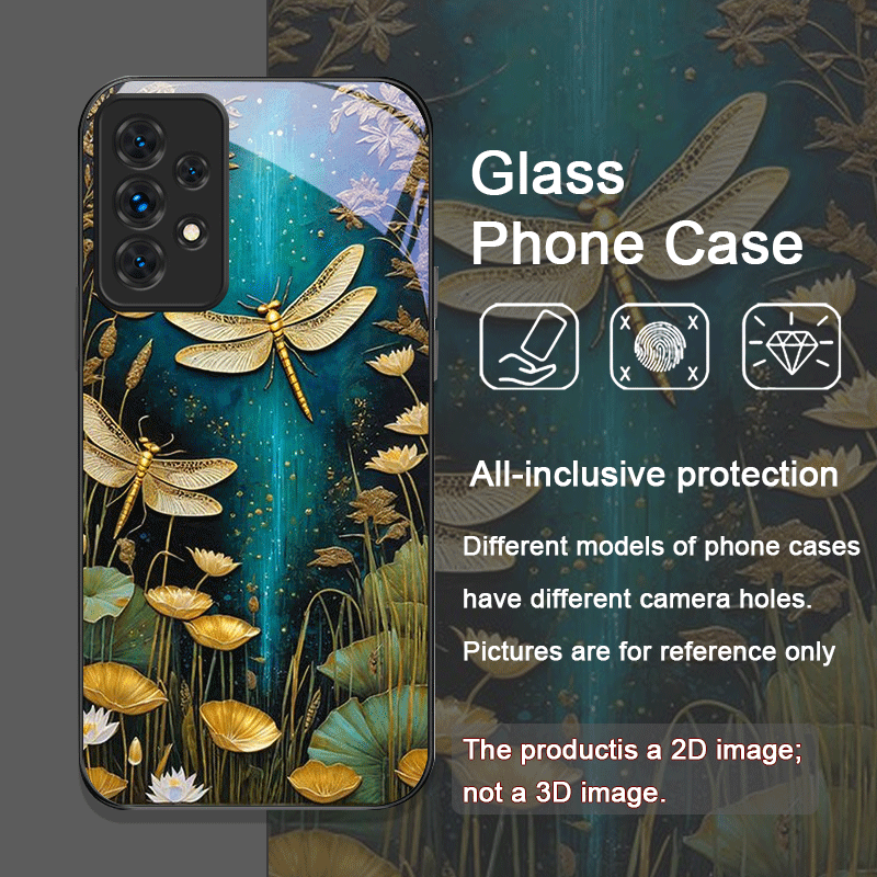 Funda de teléfono de cristal t - Embroidery Embellishments reseña y precio