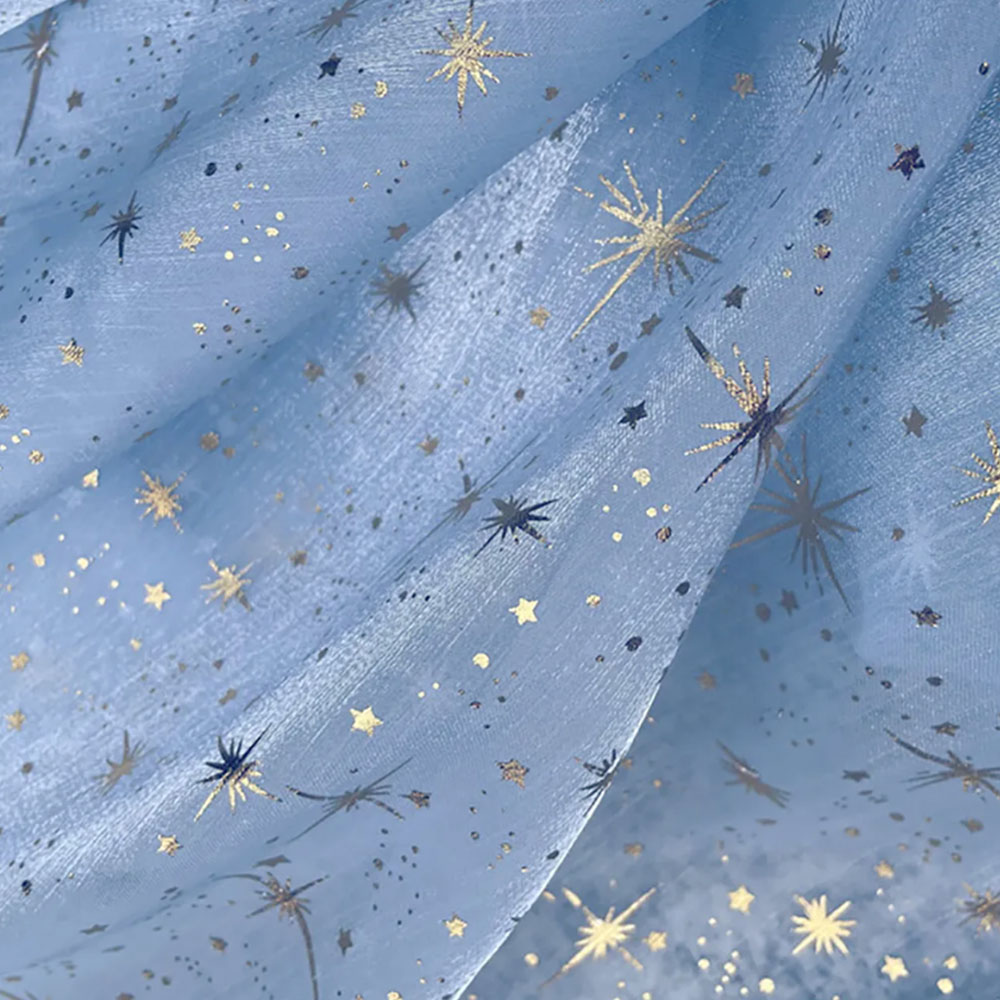 Tela de Organza con purpurina  - Sequin Fabric Panel reseña y precio