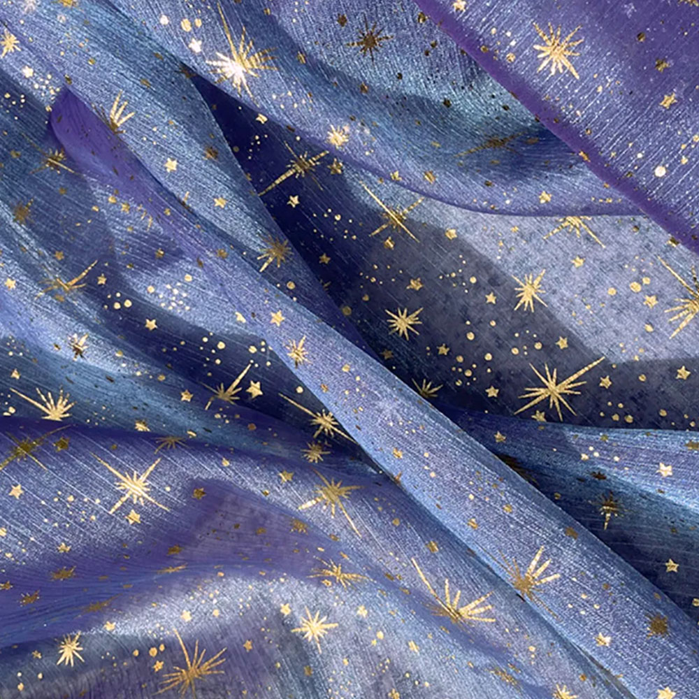 Tela de Organza con purpurina  - Sequin Fabric Panel reseña y precio