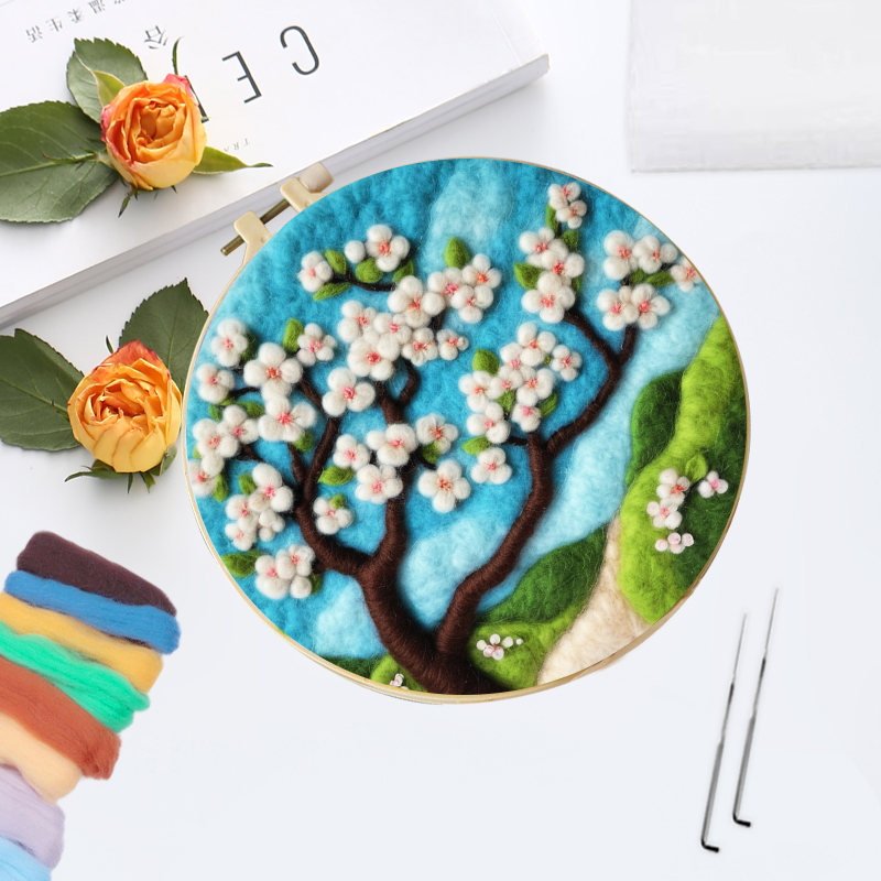 CHENISTORY-pintura de fieltro  - Craft Embellishments reseña y precio