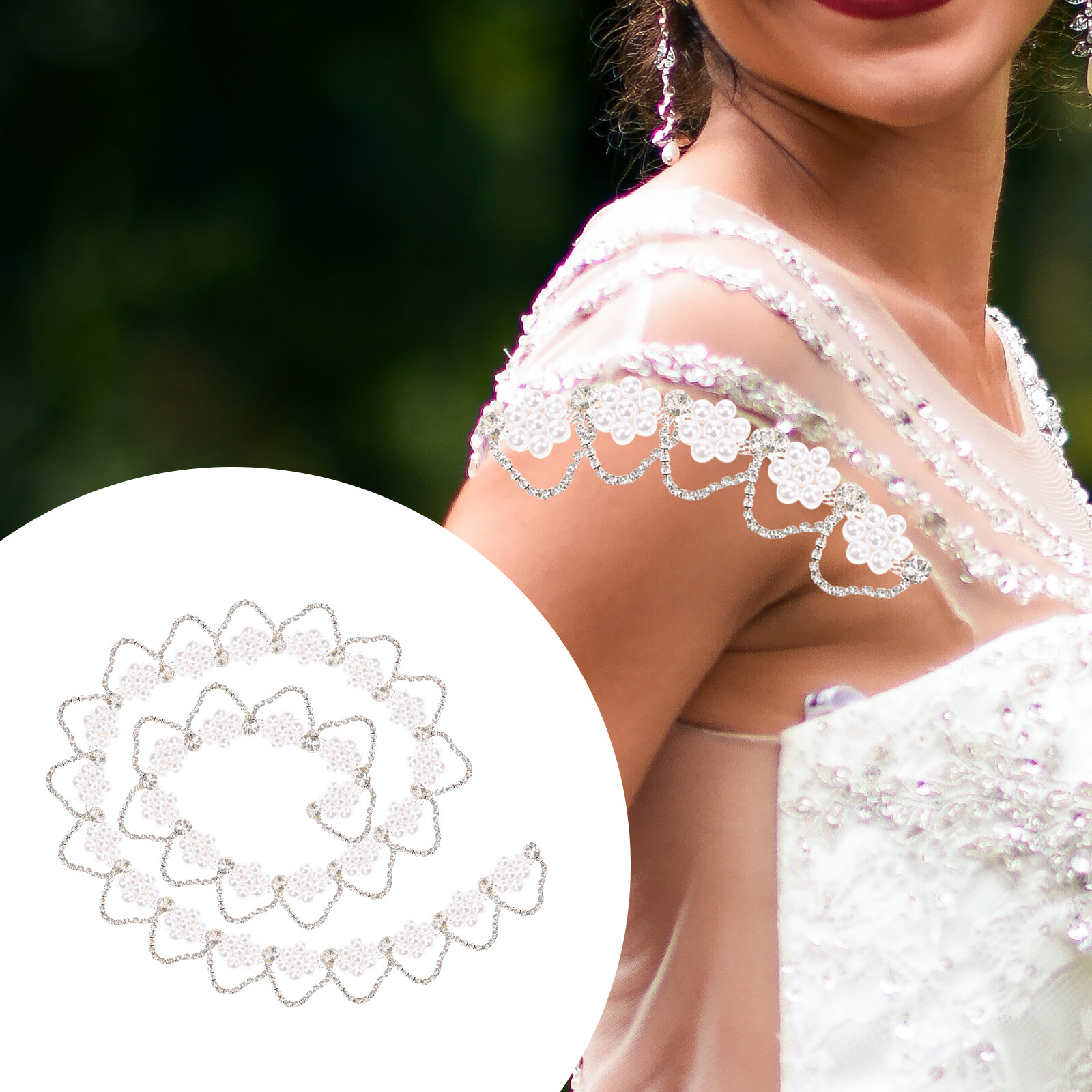 Cadena de Perlas y Diamantes d - Pearl Trim Chain reseña y precio