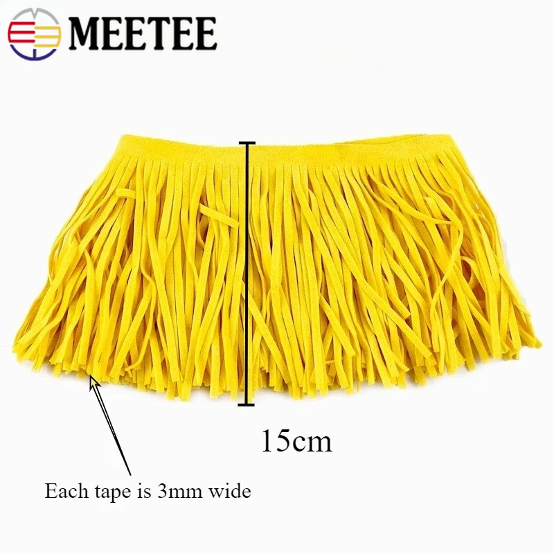 1-5M 15cm gamuza borla flecos  - Fringe Ribbon Sewing reseña y precio