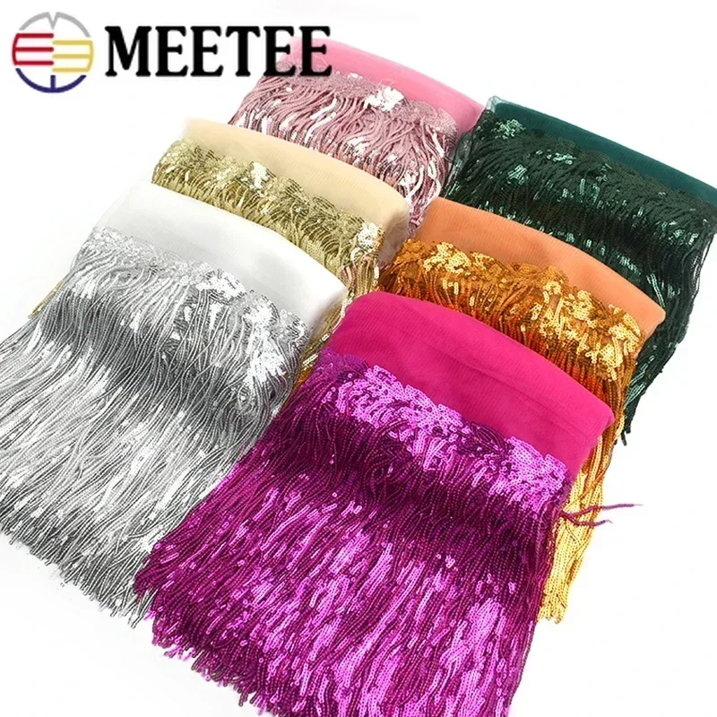 Borlas bordadas con lentejuela - Fringe Ribbon Sewing reseña y precio