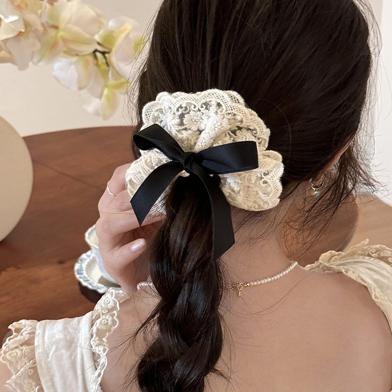 Diadema francesa retro de dobl - Lace Ribbon Trim reseña y precio