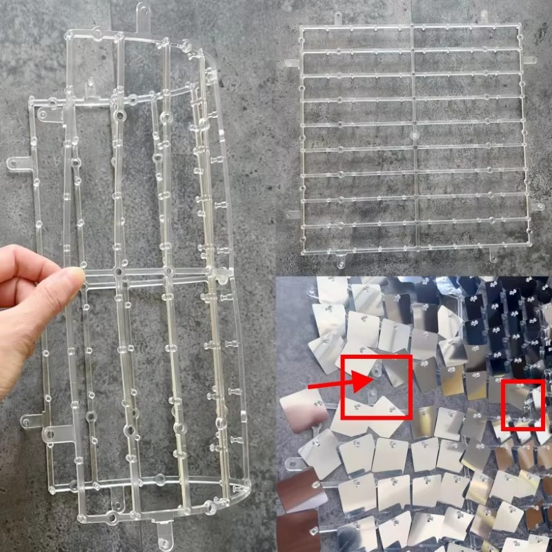 Paneles de Lentejuelas Cuadrad - Sequin Fabric Panel reseña y precio