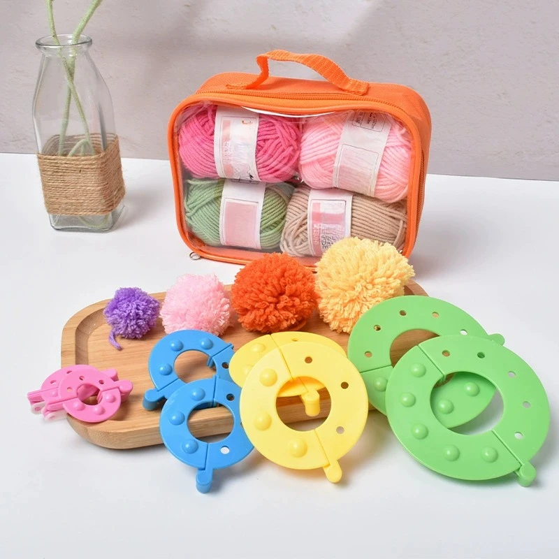 8 Uds. De bolas de pelusa de 4 - Pom Pom Maker Tool reseña y precio