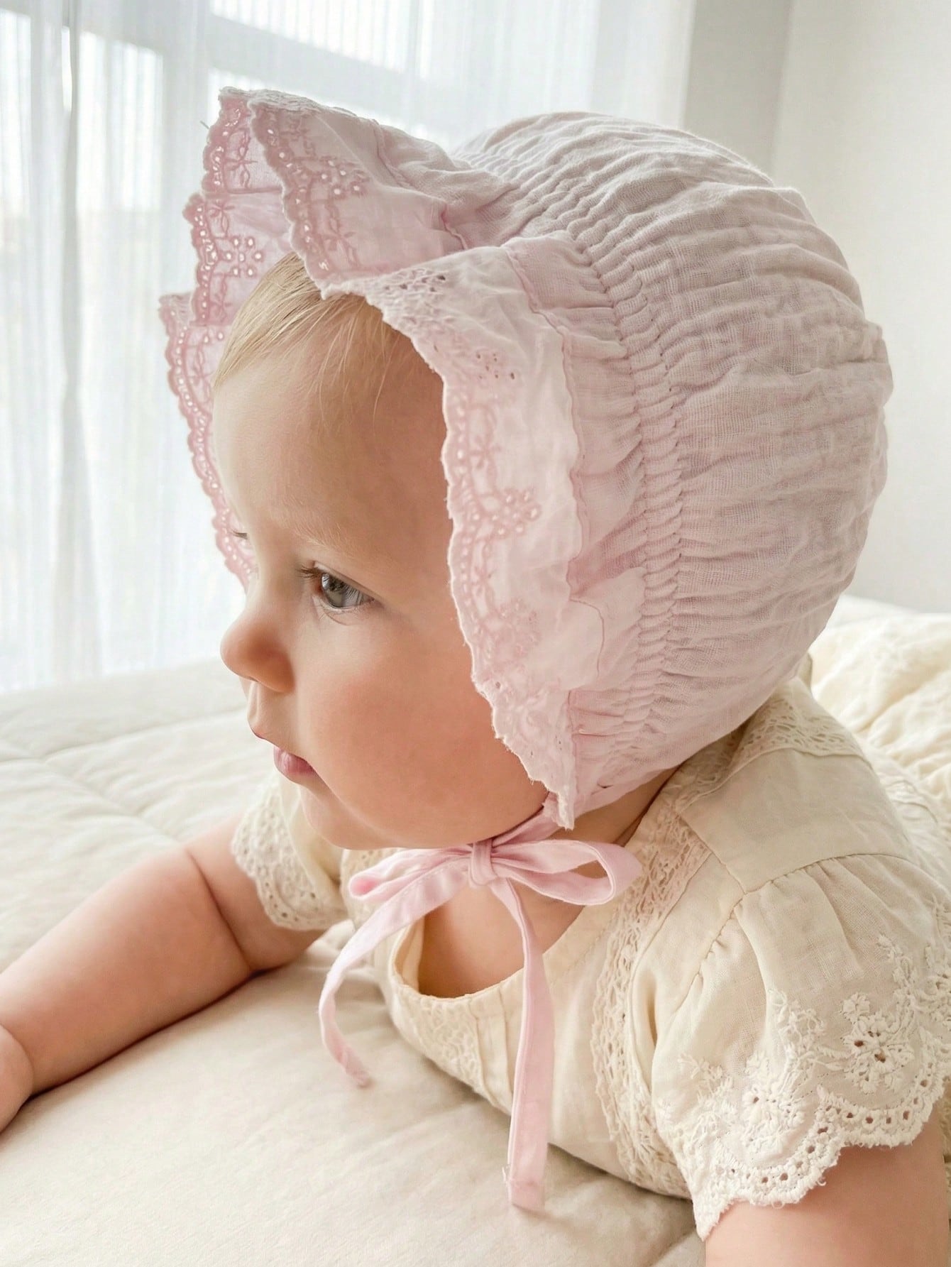 1 Pieza Gorro de Bebé Vintage  - Embroidery Embellishments reseña y precio