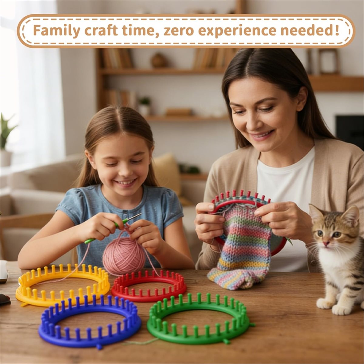 Kit de Tejido Ligero con Herra - Pom Pom Maker Tool reseña y precio