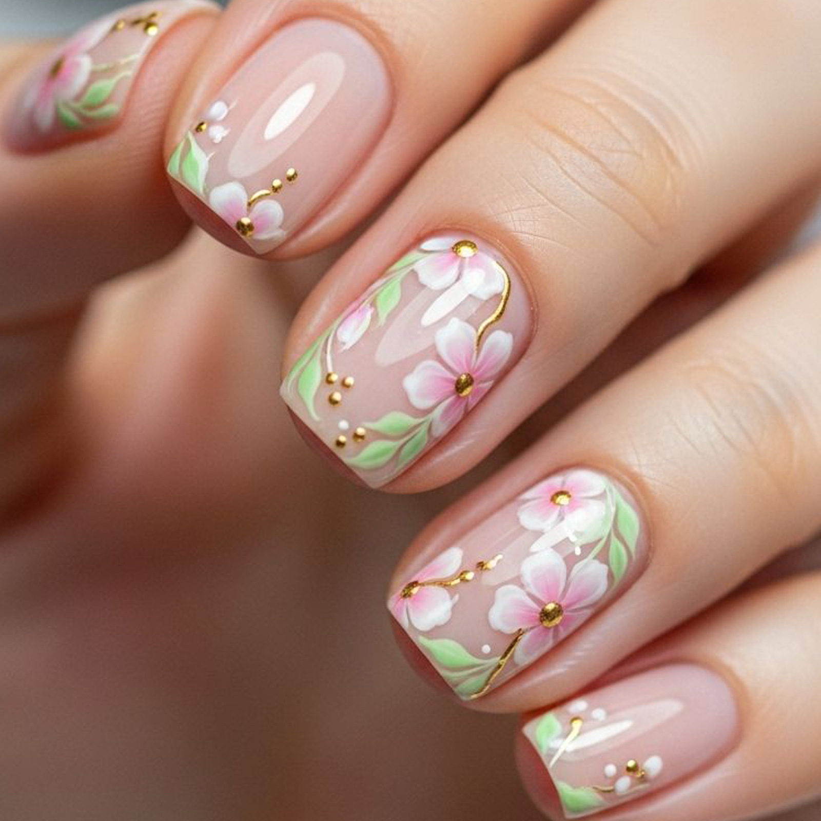Uñas postizas cortas y mediana - Embroidery Embellishments reseña y precio
