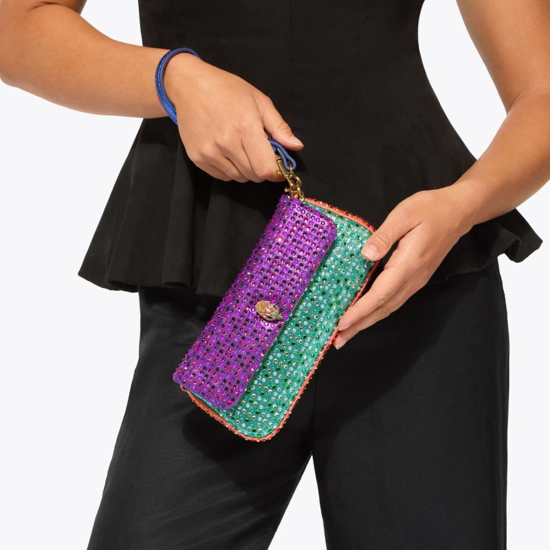 Bolso de Hombro de Lujo para M - Sequin Fabric Panel reseña y precio