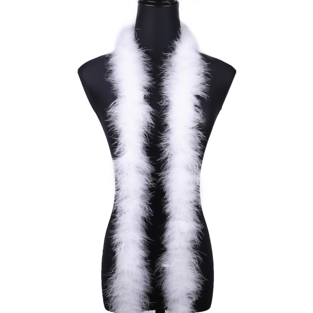 Tira de puño Boa de plumas de  - Feather Trim Marabou reseña y precio