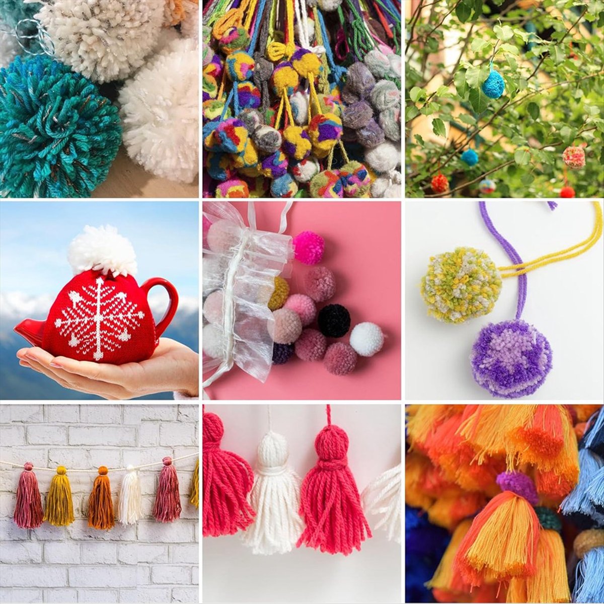 Juego de Herramientas para Hac - Pom Pom Maker Tool reseña y precio