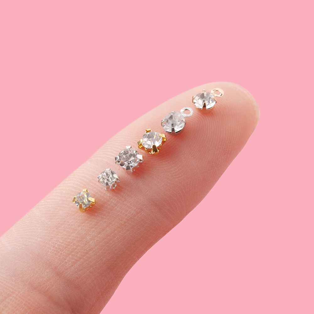 Mini botones de diamantes de i - Sew On Rhinestone reseña y precio