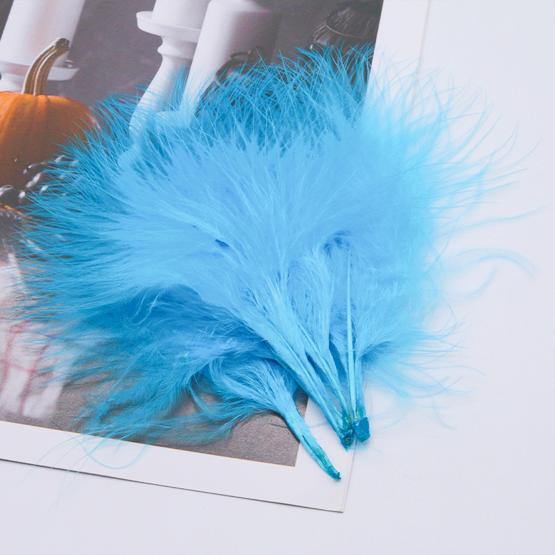 Plumas de marabú de pavo Natur - Feather Trim Marabou reseña y precio